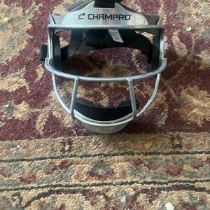 Champro Silver Faceguard for Softball